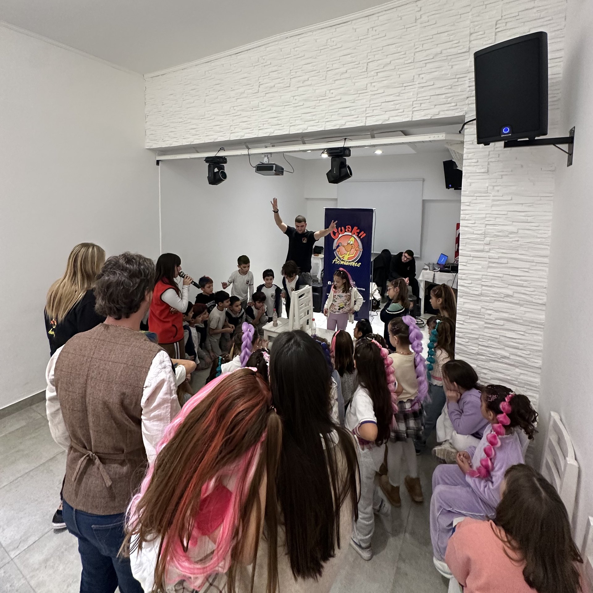 Cumpleaños infantil en el salón