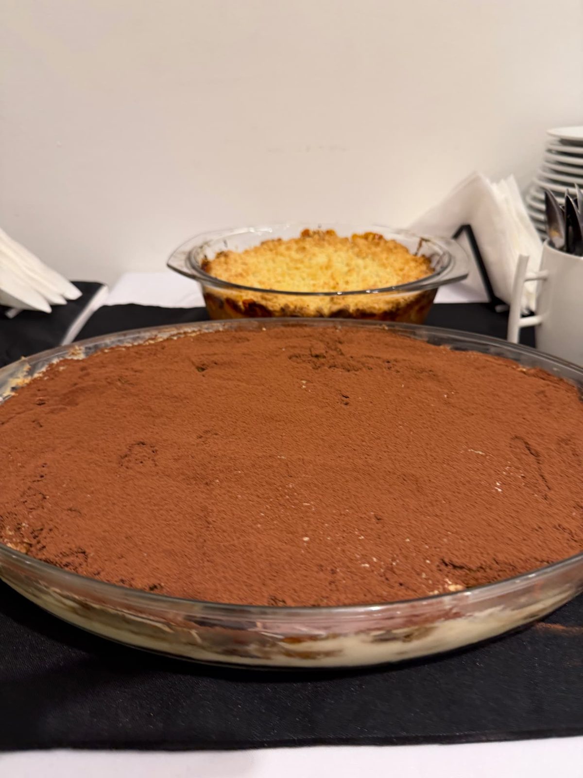 Tiramisú casero